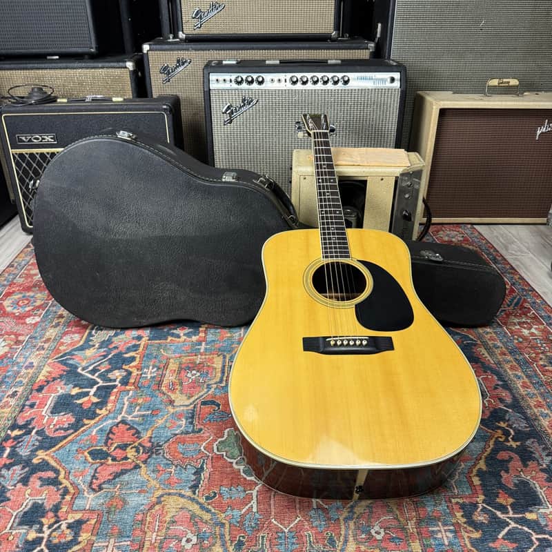1976 Rider R-300 Dreadnaught Solid Top by Hayashi image 1