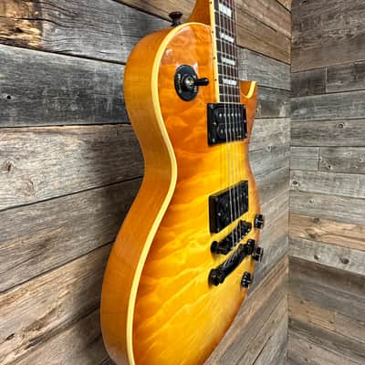 Epiphone Les Paul Custom Shop Classic Quilt Honey Burst 1999 - 2002 image 4