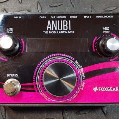 Foxgear Anubi Modulation Box Multi Effect 2019 - Present - Black / Pink image 2