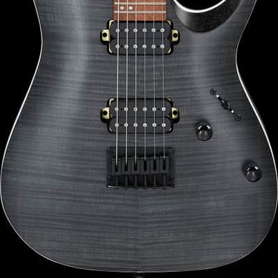 Ibanez RGA Standard 6 String Electric Guitar - Transparent Gray Flat (RGA42FMTGF) image 4
