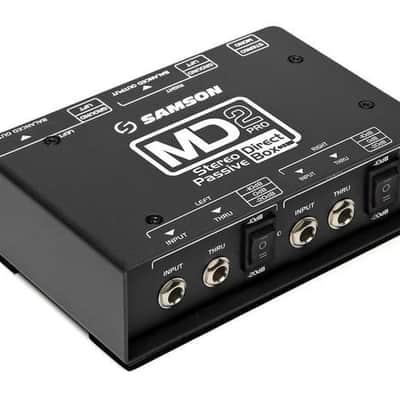 Samson SAMD2PRO Professional Stereo Passive Direct Box - Model # SAMD2PRO Bild 1