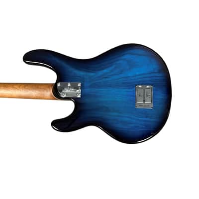 Ernie Ball StingRay 4 H Special, Pacific Blueburst / Rosewood 8.8 LBS *IN STOCK* image 2