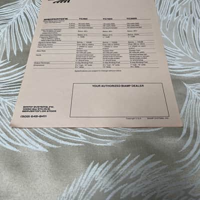 RARE! Vintage 1970's Biamp Original Sound Equipment Product Sheets & Price List image 8