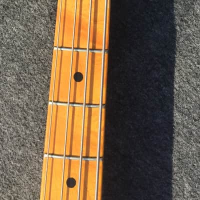 Music Man Sabre Bass Lefty Natural Maple Neck Pre Ernie Ball 1980 image 3