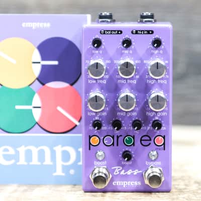 Empress Effects Bass ParaEQ Studio Grade Parametric Equalizer / Boost Effect Pedal image 7