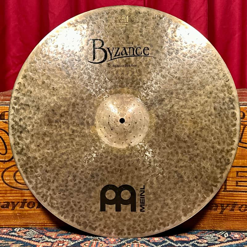 22" Meinl Byzance Dark Big Apple Dark Ride Cymbal 2482g *Video* image 1