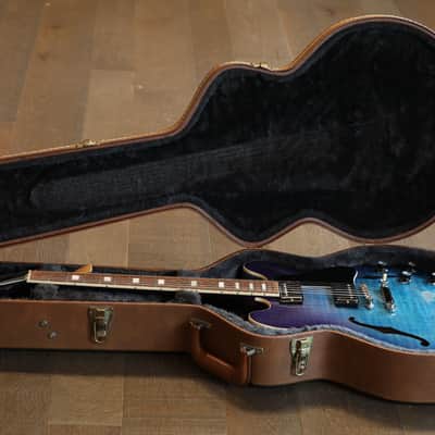 2023 Gibson ES-335 Semi-Hollow Electric Guitar Figured Blueberry Burst + OHSC image 21