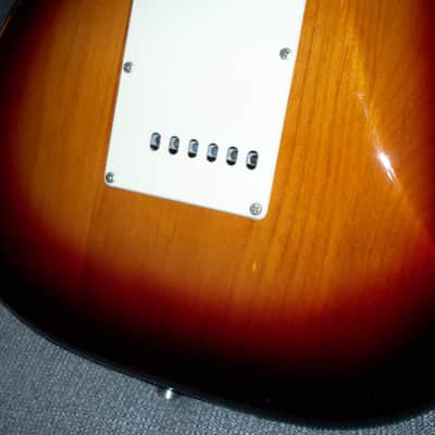 Harmony Stratocaster Style 80T  1985 Sunburst Electric Guitar image 5