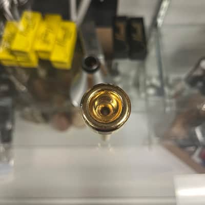 GR 66.8 B-2.8 Trumpet Mouthpiece (Gold Plate) image 2