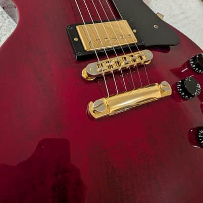 Gibson Les Paul Studio 2004 - Wine Red & Gold Hardware image 2