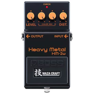 New Boss HM-2W Waza Craft Heavy Metal Distortion Guitar Effect Pedal image 2