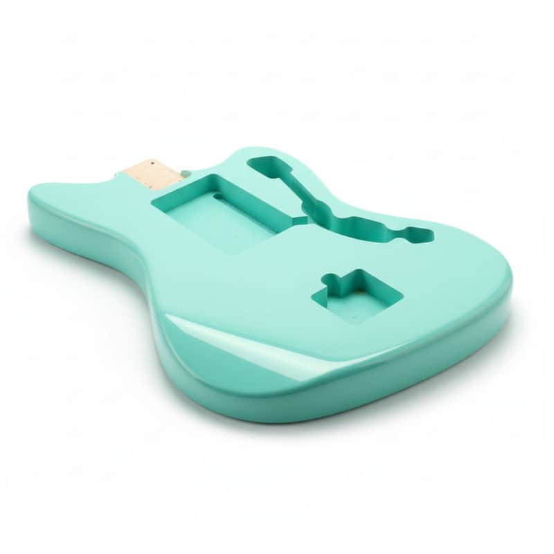 Finished Alder Jazzmaster/ Offset Guitar Body - Seafoam Green image 1