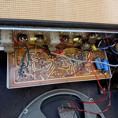 Vintage 1960s Fenton Weill Dualmaster 'Powerpack' 1x12 Valve Amplifier Combo image 11