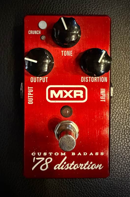 MXR M78 Custom Badass '78 Distortion 2011 - Present - Red image 1