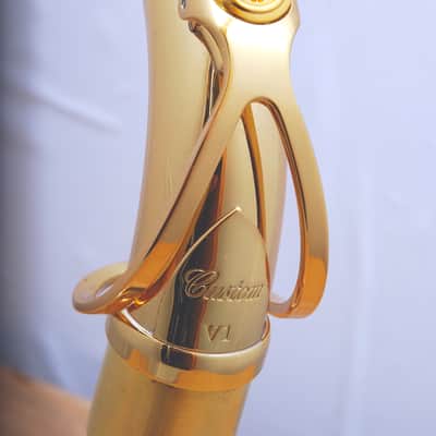 Yamaha Custom V1 Gold Lacquer TV1 Tenor Saxophone Neck image 5