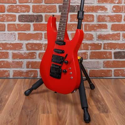 Jackson USA Custom Shop Soloist Student Ferrari Red 1985 w/Hard Shell Case image 5