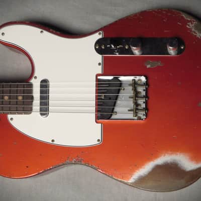 Fender Custom Shop '61 Telecaster Heavy Relic 2025 - Faded Candy Apple Red image 1