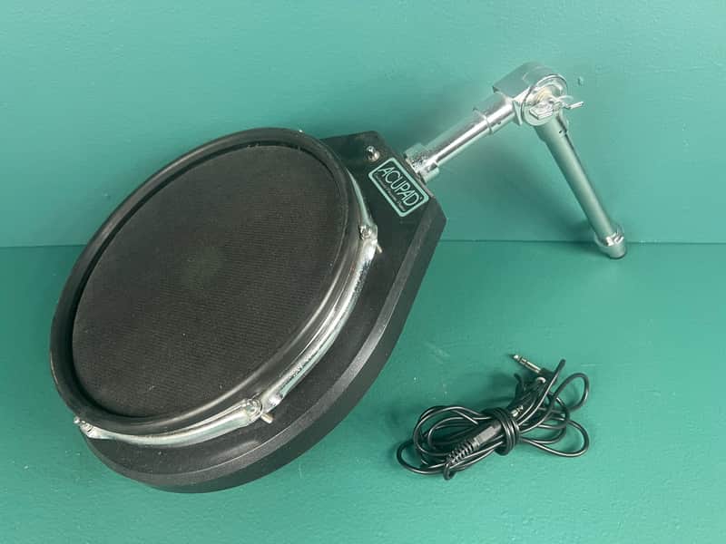 Hart Dynamics Acupad 10” tom mesh head electronic drum pad + stand mount + cable image 1