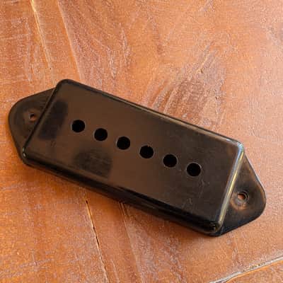 Gibson P90 Dog Ear Pickup Cover Vintage 1950s 60s Black Great Condition! image 4