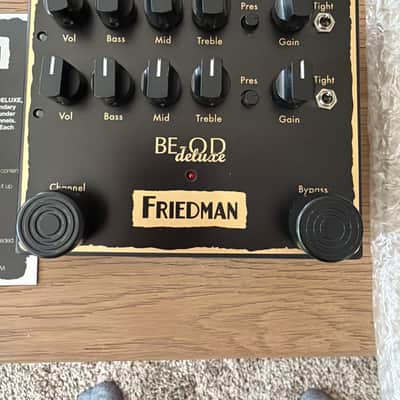 Friedman BE-OD Deluxe Overdrive 2018 - 2019 - Black image 2