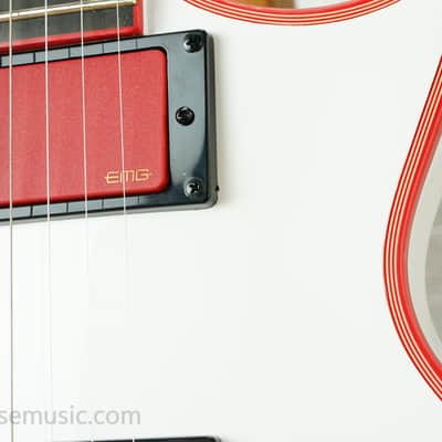 ESP LTD GH-600 EC Gary Holt Signature - Snow White image 8