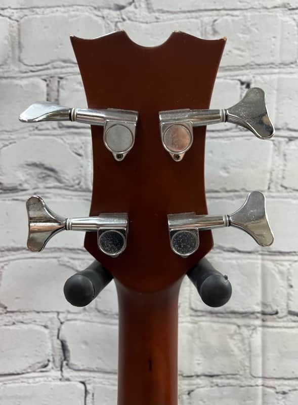 Dean Playmate Acoustic-Electric Natural Finish Bass Guitar Model
