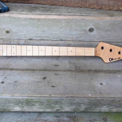 Charvel Bass Neck curly maple San Dimas natural image 1