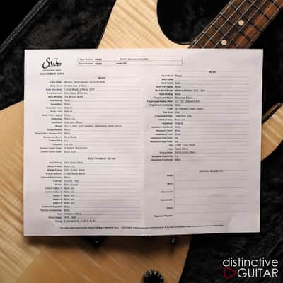 Suhr Modern Custom - Natural Flame Maple & Swamp Ash image 14