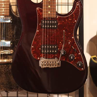 Suhr Classic 2H Early Serial #3435 (2004) - Black Cherry Metallic image 19