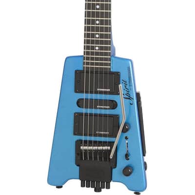 Steinberger Spirit GT-PRO Deluxe Electric Guitar in Frost Blue w/ Gig Bag image 1