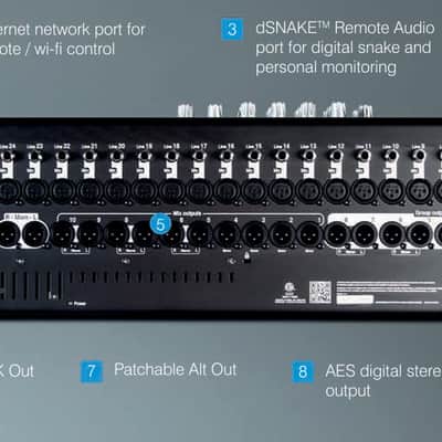 Allen & Heath Qu-32 Chrome 32-Channel Digital Mixer image 4