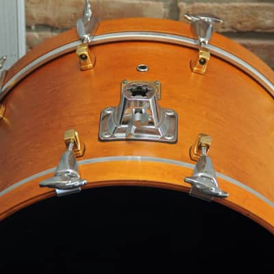 RARE Yamaha Maple Custom - natural vintage 20"x14 Bass Drum image 7