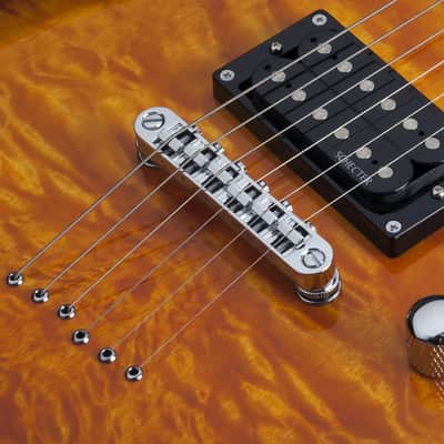 Schecter - C-6 Plus (Store Demo Savings)-Vintage Sunburst image 17