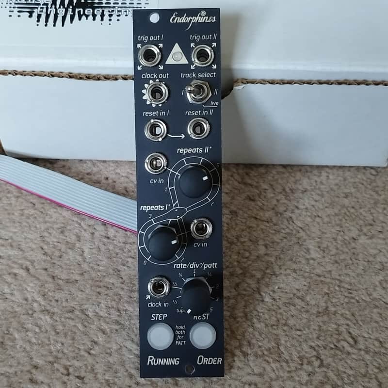 2020 – Present Endorphin.es Running Order Eurorack Synth Modul…