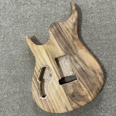 DIY Basswood Single Humbucker Route Guitar Body image 2