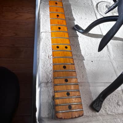 Immagine Fender Stratocaster 3-Bolt Neck 1974  Maple - 9