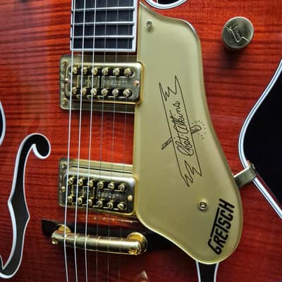 2018 Gretsch G6120TFM Players Edition Nashville with String-Thru Bigsby & OHSC image 15