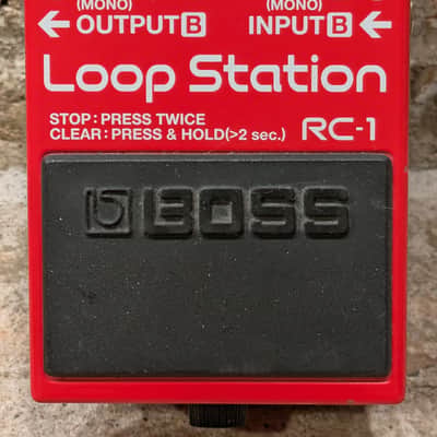 Boss RC-1 Loop Station 2014 - Present - Red image 1
