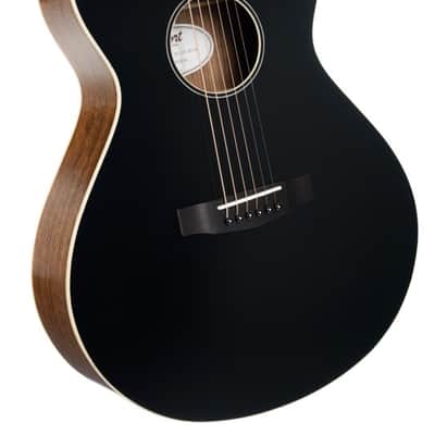 Cort CORE-MC Ovangkol Acoustic-Electric Guitar w/Gig-bag. Black Top Semi Gloss DIRECT SHIP image 17
