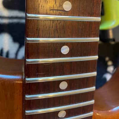 Washburn WMS Custom Shop USA Mahogany Body Set Neck with OHSC 1998 - Natural image 24