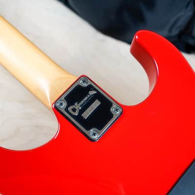 Charvel DK-065 SSH Model 3 Lefty 1990 Ferarri Red Made in Japan MIJ w/ Bag image 13