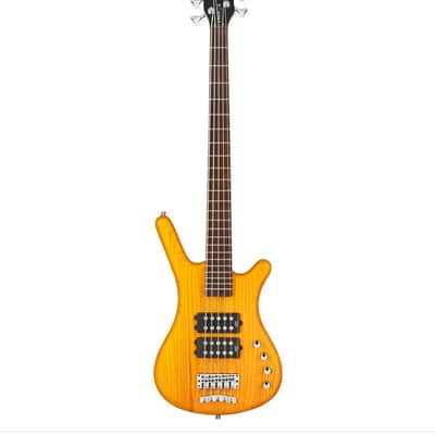 Warwick RockBass Corvette $$ | 5-String | Honey Violin Transparent Satin image 8