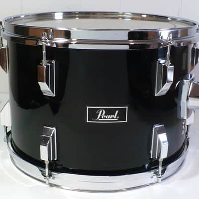 Pearl 13 x 9 Mounted Tom / Gloss Black Wrap / Early Export? image 2