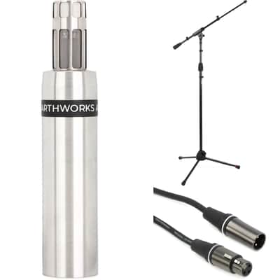 Earthworks SR25 Gen 2 Small-diaphragm Condenser Cymbal Microphone with Stand and Cable image 1