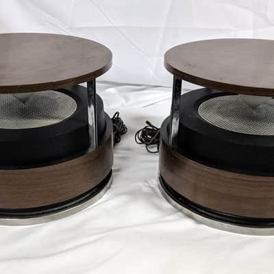 Pair Vintage 1968 Zenith Circle of Sound 8 in. Omni Directional SpeakersOmnidirectional image 2