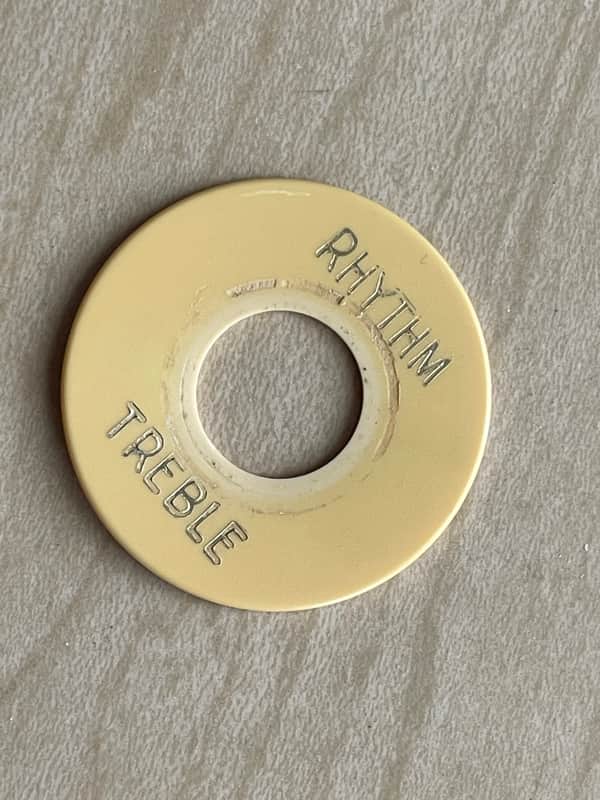 vintage 1960's 1968 Gibson switch ring for les paul paf burst Switchcraft poker chip 1969 1970 1971 image 1