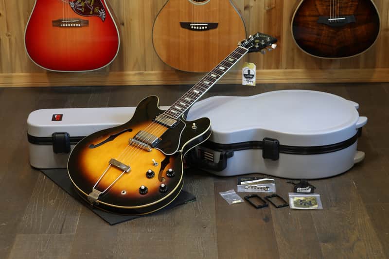 1979 Gibson ES-335TD Semi-Hollow Electric Guitar Sunburst + HSC image 1