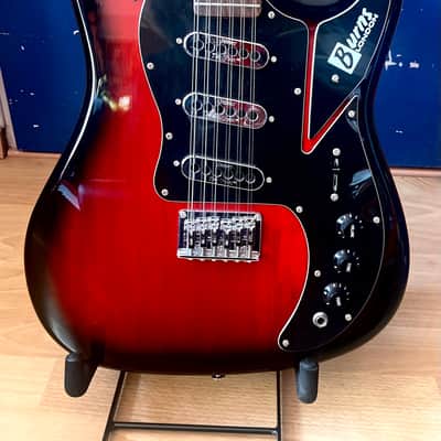 Burns Double Six red 12 String Reissue 2010s - Sunburst image 18