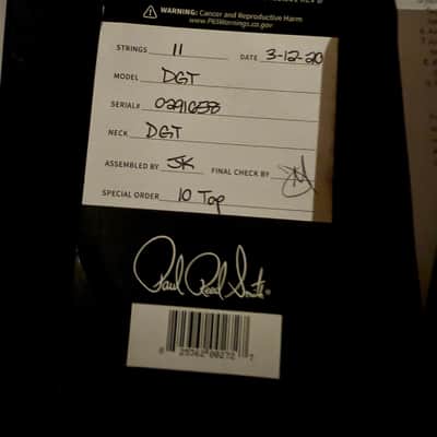 PRS DGT David Grissom Tremolo Signature 10-Top 2021 - Present - Purple Iris image 18