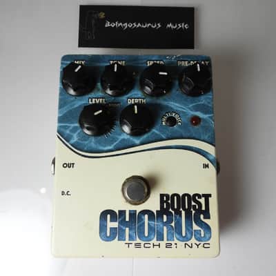 Tech 21 Boost Chorus Guitar Effects Pedal Free USA Shipping image 1